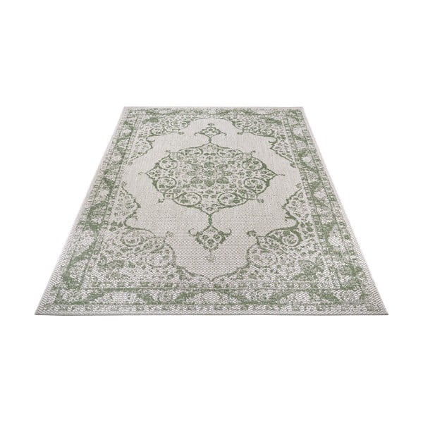 Zielono-beżowy dywan odpowiedni na zewnątrz Ragami Oslo, 80x150 cm-image-2