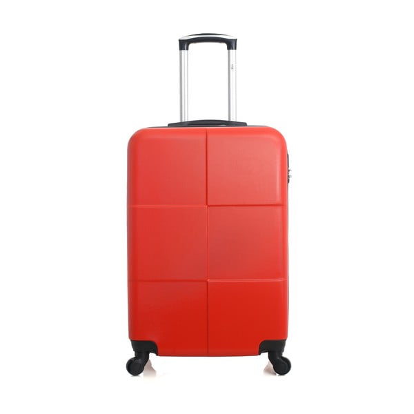 Czerwona walizka na kółkach Hero Coronado, 36 l