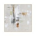 Ręcznie malowany obraz na płótnie z ramą w zestawie 103x103 cm Bold – Bizzotto