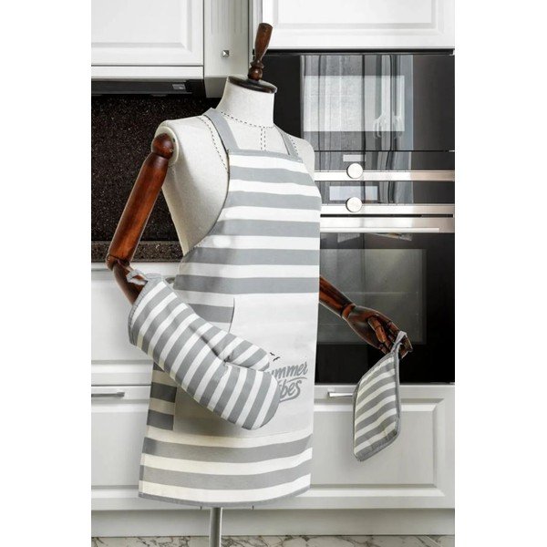 Lniany fartuch Vibes – Mila Home-image-1