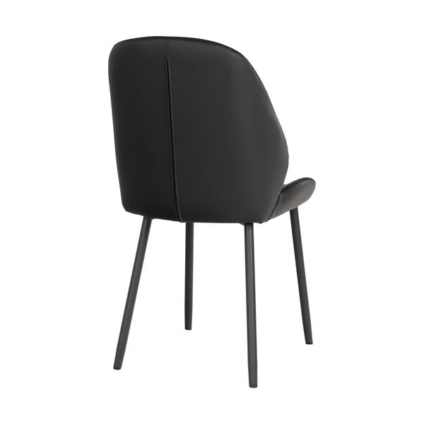 Czarne krzesła zestaw 2 szt. Monte Carlo – House Nordic-image-3