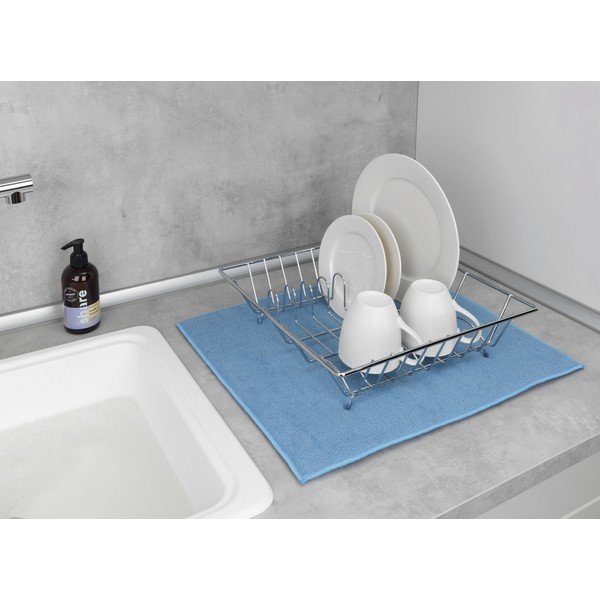 Niebieska chłonna podkładka pod mokre naczynia Wenko Miko-image-4