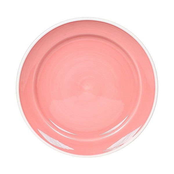 Talerz ceramiczny Marikere Pink, 26.5 cm