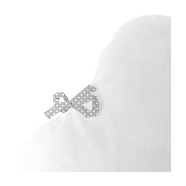 Biały bawełniany ochraniacz do łóżeczka Mr Fox. Nube, 60x40 cm-image-3