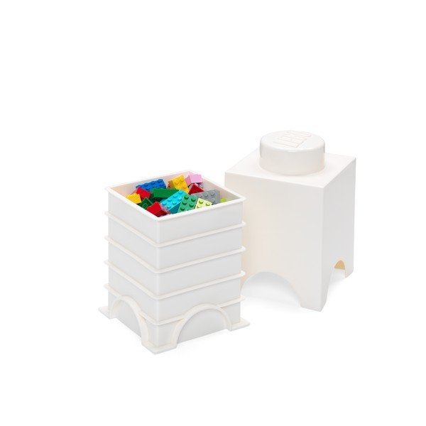 Biały mały pojemnik LEGO®-image-2