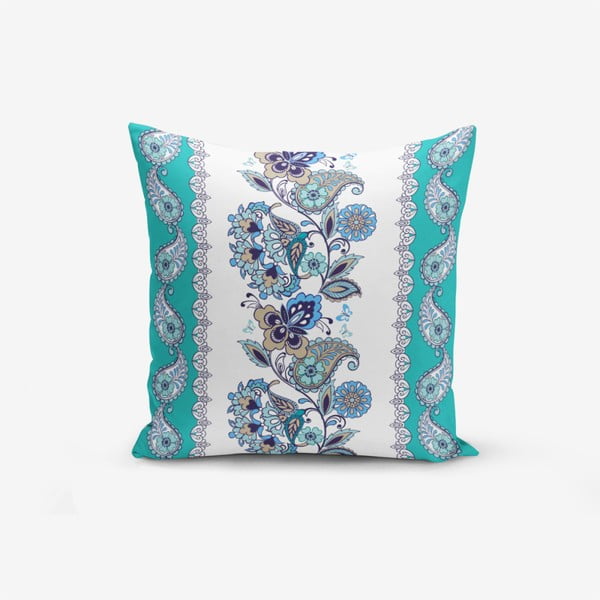 Poszewka na poduszkę z domieszką bawełny Minimalist Cushion Covers Blue Cami Cinisi, 45x45 cm