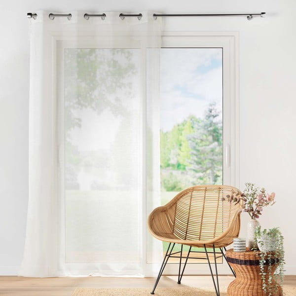 Kremowa firanka z woalu 140x240 cm Lissea – douceur d'intérieur-image-2