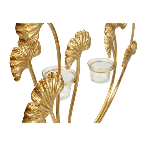 Świecznik w kolorze złota Mauro Ferretti Iris-image-2