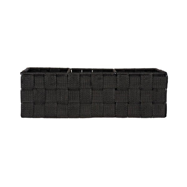 Czarny organizer łazienkowy Wenko Adria Mini Grip-image-1