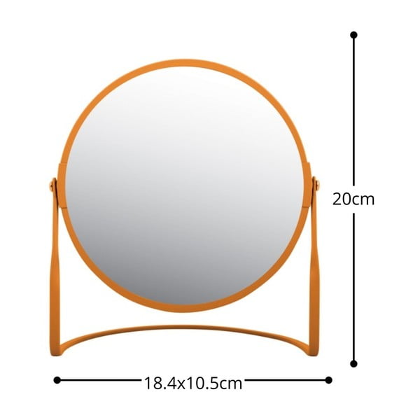 Lustro kosmetyczne powiększające (powiększenie 5x) ø 18 cm Akira – Spirella-image-3