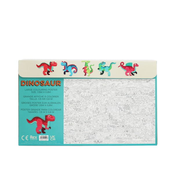 Kolorowanki Baby Dinos – Rex London-image-3