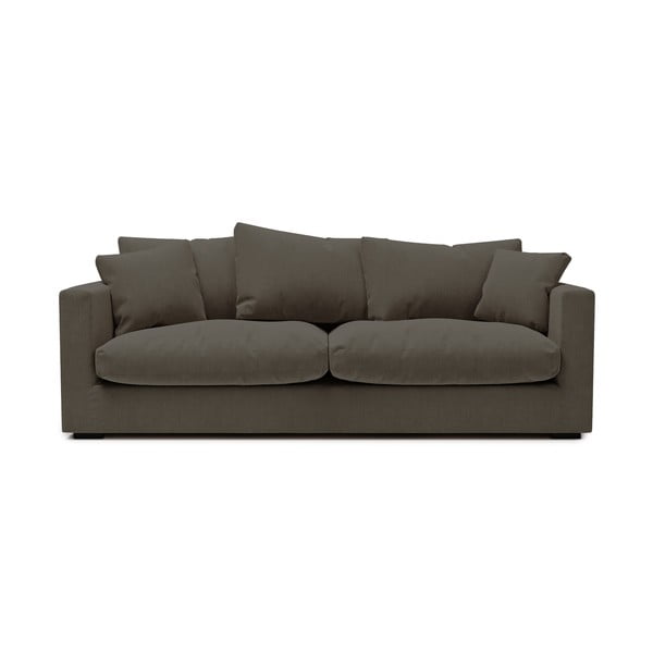 Ciemnoszara sztruksowa sofa 220 cm Comfy – Scandic