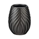 Antracytowy ceramiczny kubek na szczoteczki do zębów Idro – Wenko