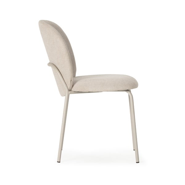 Kremowe krzesła zestaw 4 szt. Daia – Marckeric-image-3