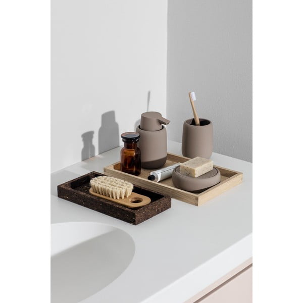 Jasnobrązowy ceramiczny organizer łazienkowy – Blomus-image-1