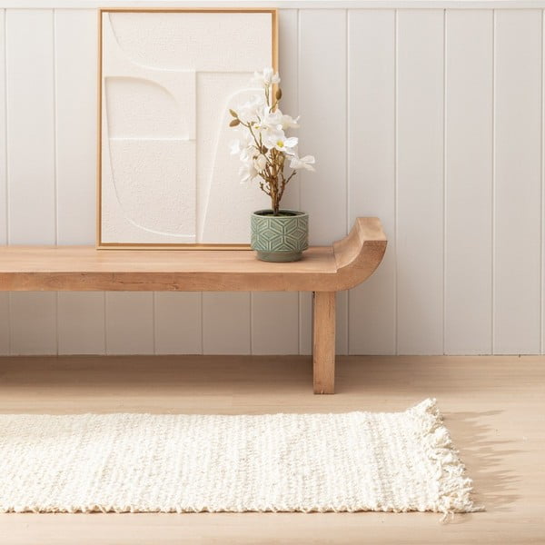 Kremowy chodnik z juty 70x170 cm Altea – Ixia-image-2