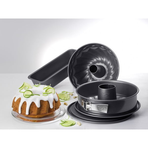 4-częściowy zestaw stalowych form do pieczenia Dr. Oetker Four-image-1