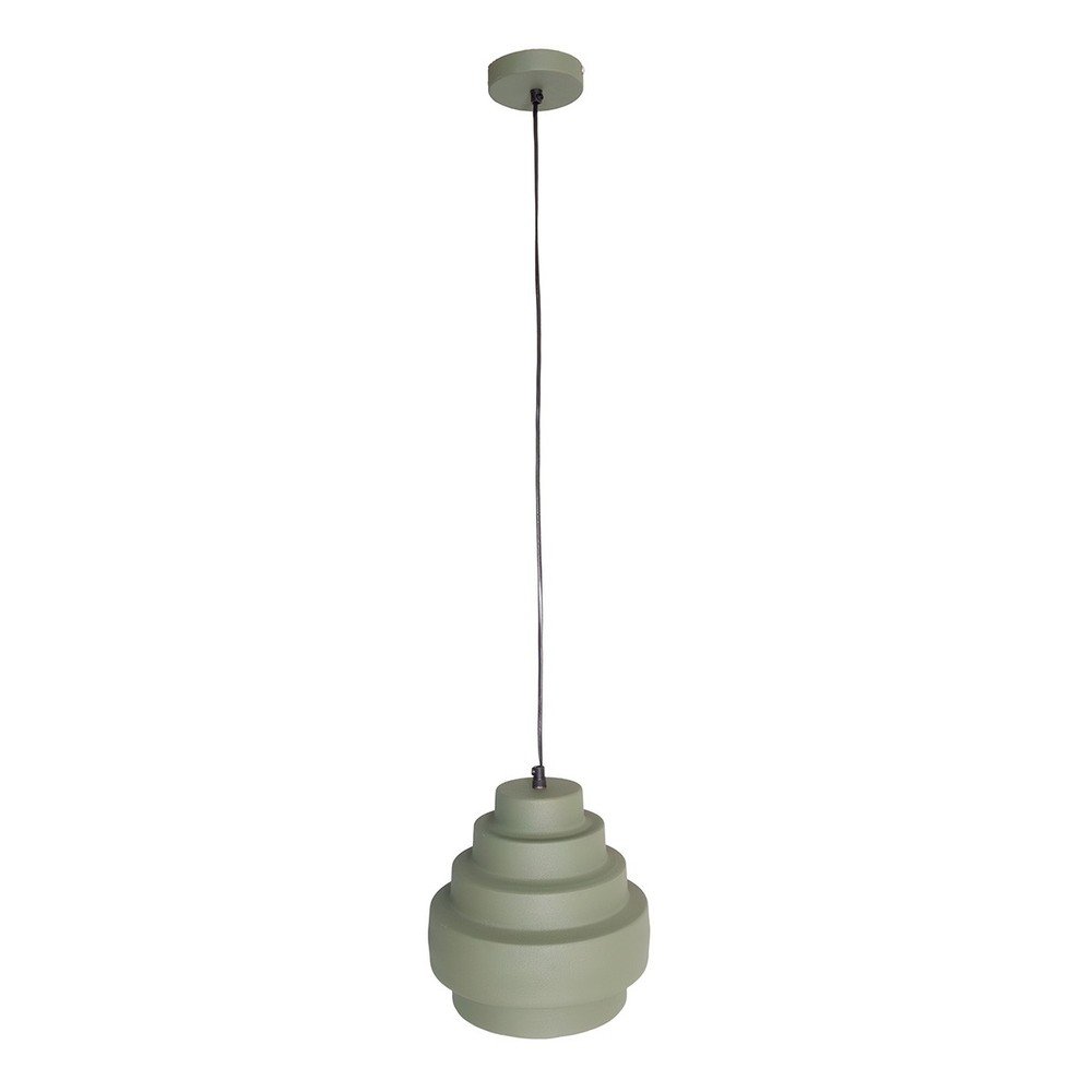 Zielona lampa wisząca ø 25 cm – Antic Line (zdjęcie 3)