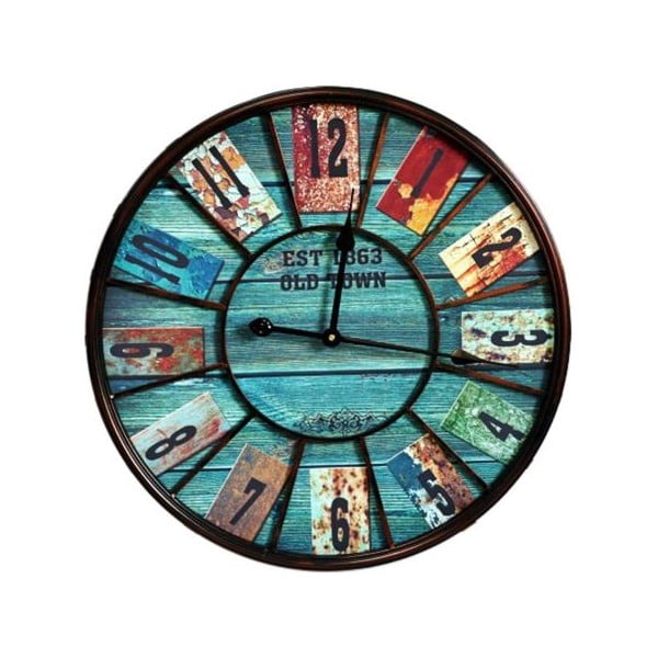 Zegar naścienny Bluebood, 58 cm