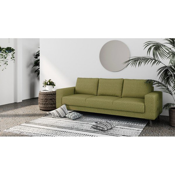 Oliwkowa sofa Ghado Fynn, 233 cm-image-1