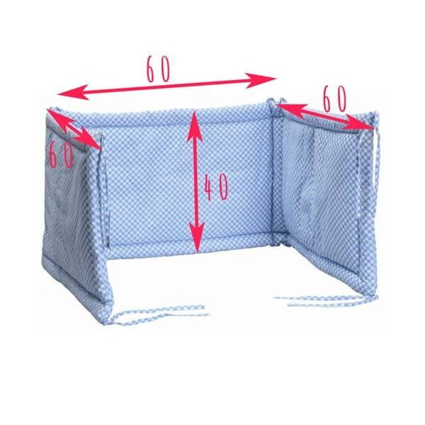 Ochraniacz do łóżeczka Forest Friend, 60x60x60 cm-image-2