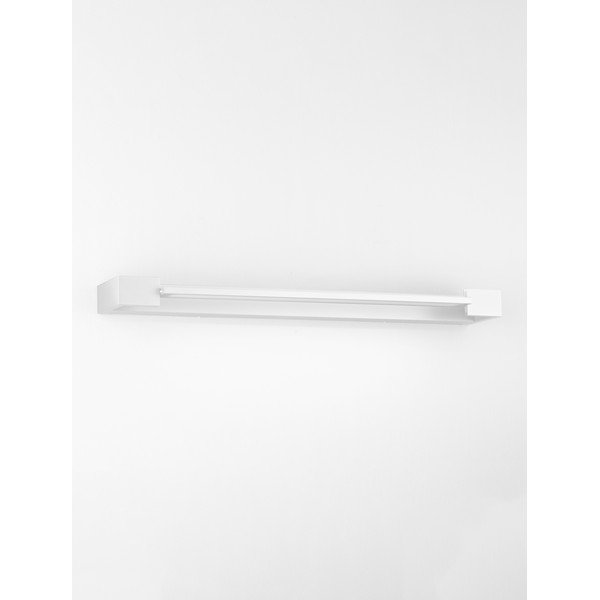 Aluminiowy kinkiet LED w matowym białym kolorze Arga – Nova Luce-image-3