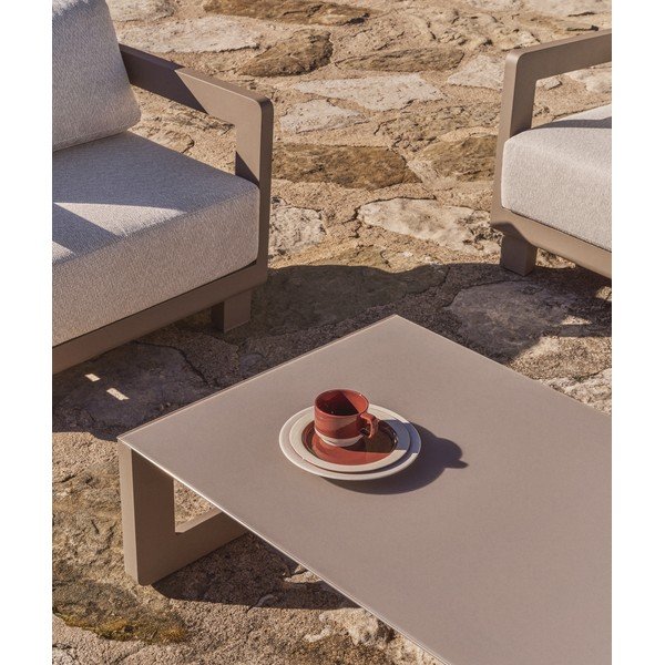 Bordowy kubek ceramiczny Doren – Kave Home-image-1
