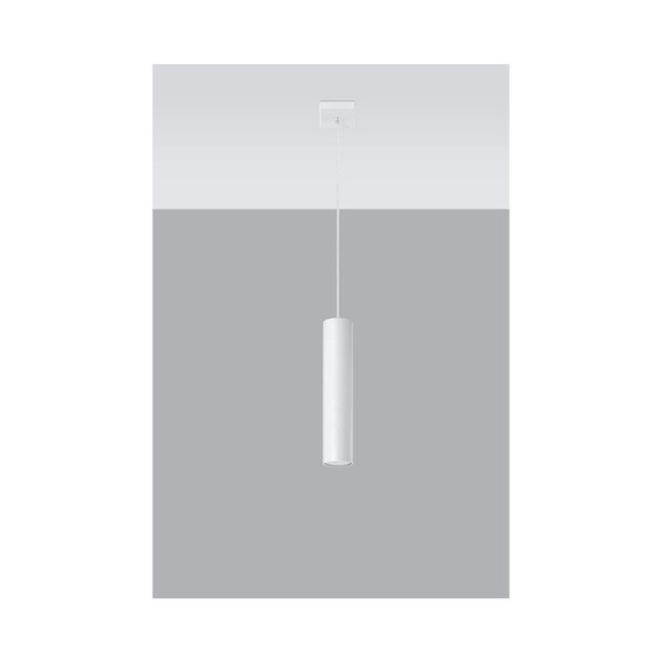 Biała lampa wisząca Sollux Castro 1-image-2