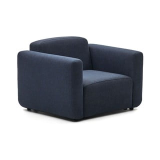 Ciemnoniebieski fotel Neom – Kave Home