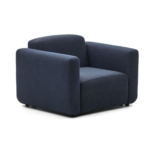 Ciemnoniebieski fotel Neom – Kave Home