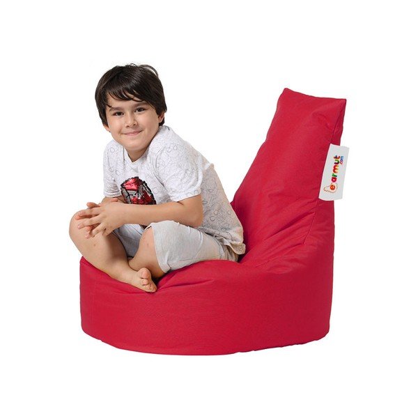 Czerwony dziecięcy worek do siedzenia Baton – Floriane Garden-image-2