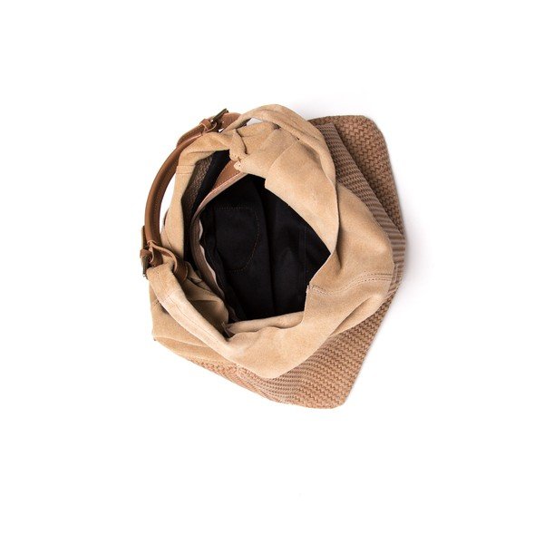 Skórzana torebka Mangotti 875 Fango-image-3