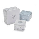 Stalowe pojemniki 3 szt. na ciastka Farmers Kitchen – Cooksmart ®