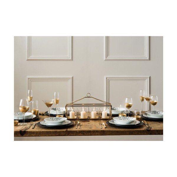 Zestaw 4 kieliszków do białego wina z ręcznie dmuchanego szkła Premier Housewares Astrid, 300 ml-image-1