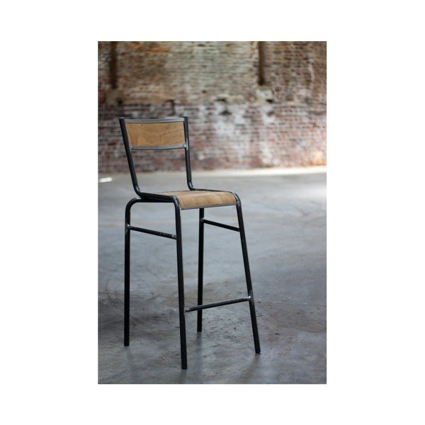 Komplet 2 kolorowych hokerów z czarnymi nogami Red Cartel Pilot-image-2