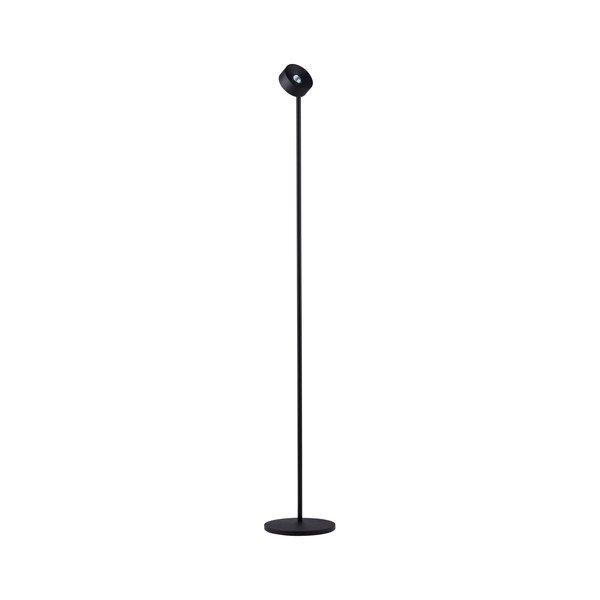 Metalowa lampa stojąca LED z elastyczną konstrukcją/ze ściemniaczem w kolorze matowej czerni (wysokość 121 cm) Irida – Nova Luce
