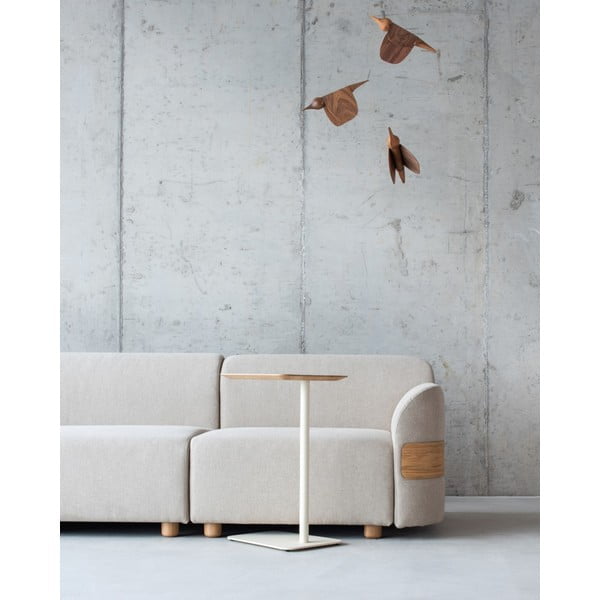 Metalowy stolik 42x34,6 cm Loop – Gazzda-image-3