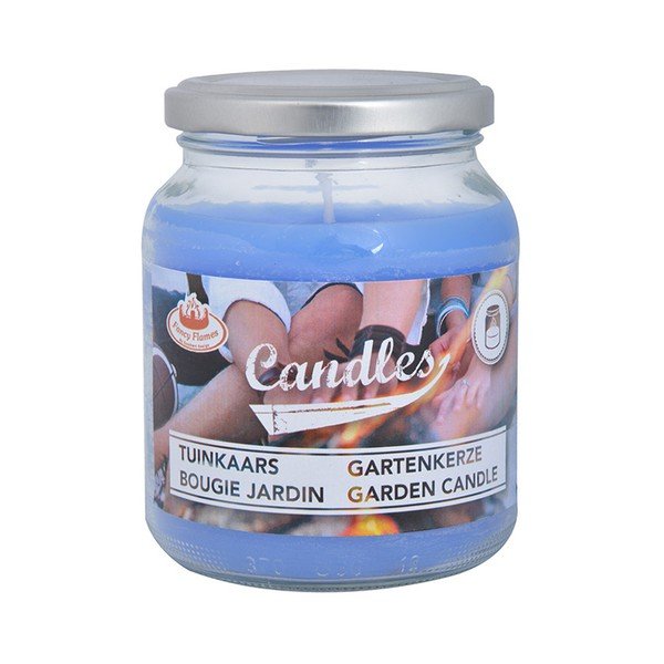 Zestaw 4 świeczek ogrodowych w słoiku Esschert Design Garden, 36 h palenia-image-1