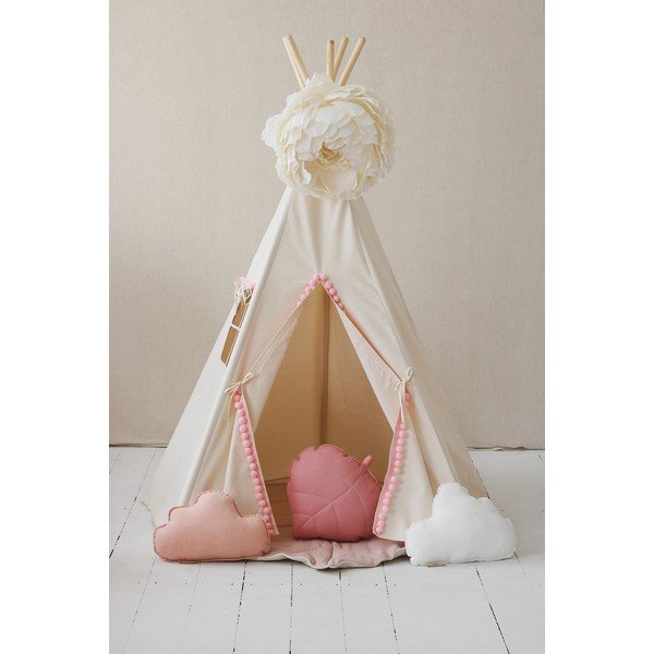 Namiot dla dzieci typu tipi Fluffy Pompoms – Moi Mili-image-1