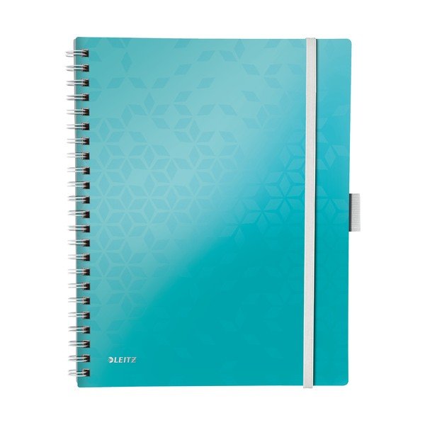 Turkusowy kołonotatnik w linie Leitz, 80 stron