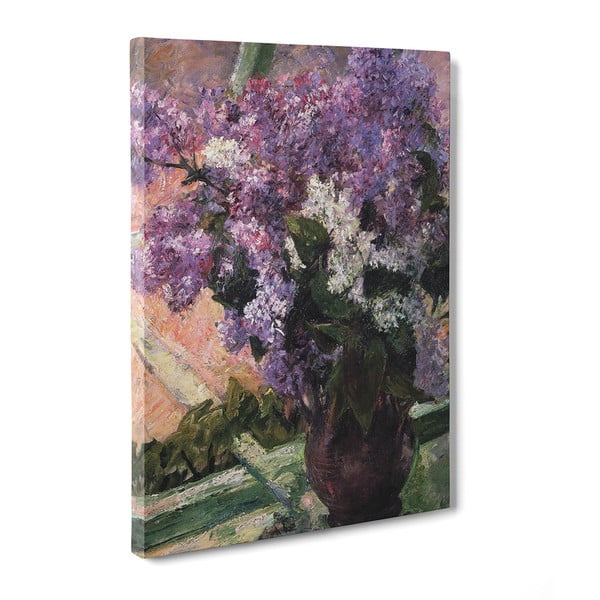 Obraz Lilacs in a Window - Cassat Mary, 50x70 cm