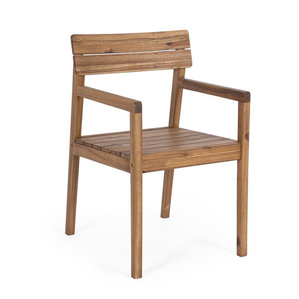 Drewniane krzesło ogrodowe w naturalnym kolorze Rodano – Bizzotto