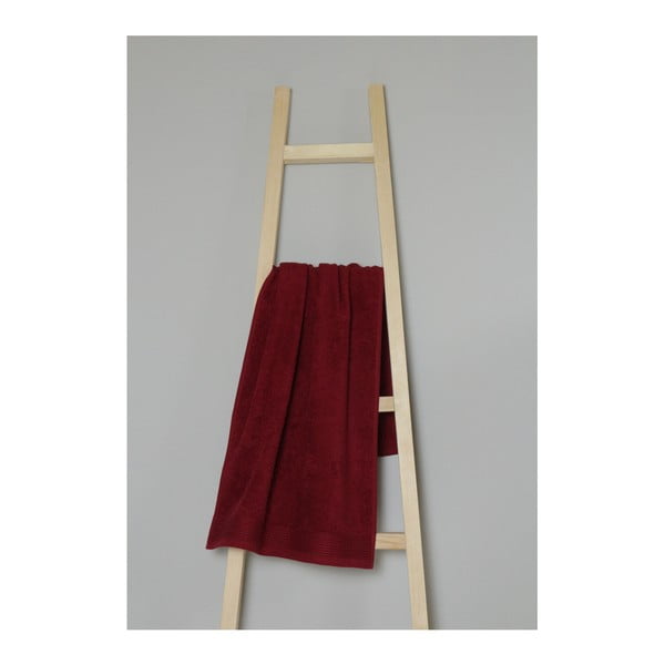 Czerwony ręcznik bawełniany My Home Plus Spa, 50x100 cm