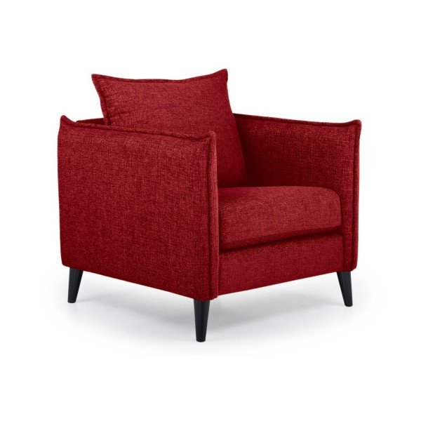 Czerwony fotel Scandic Leo-image-3