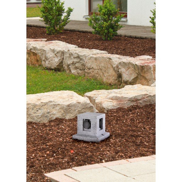 Lampa zewnętrzna (wysokość 17 cm) Garden socket – Trio-image-1