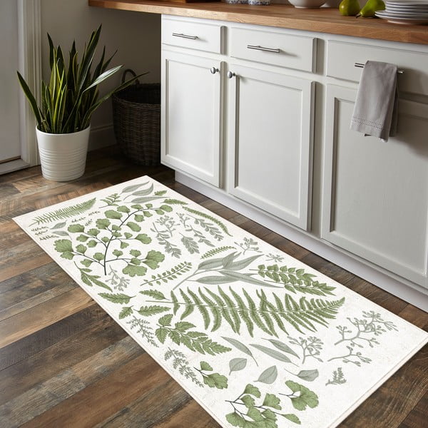 Chodnik Oyo Concept Leaves, 80x200 cm-image-1