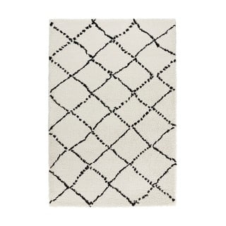 Beżowo-czarny dywan Mint Rugs Hash, 120x170 cm