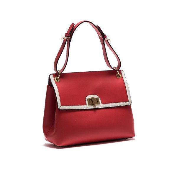 Skórzana torebka Anna Luchini 3043 Rosso-image-1