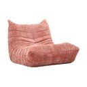 Różowy worek do siedzenia z materiału bouclé Mask – Mauro Ferretti