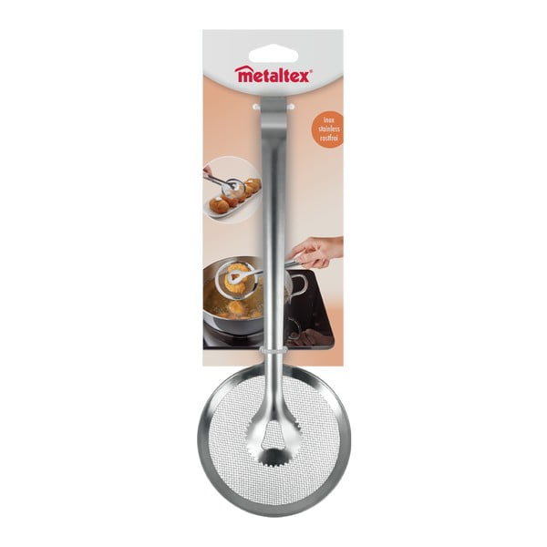 Szczypce do smażenia ze stali nierdzewnej Metaltex Tongs-image-3